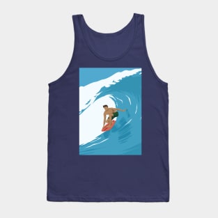 surf is my life waves poster Tank Top